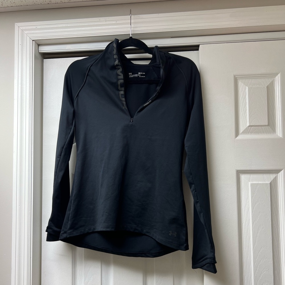 Under Armour Women's Black Long Sleeve Top